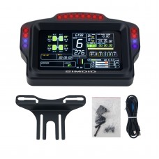 SIMDID DV480 PRO Dashboard Sim Racing Dash Display with 5" Screen & 16 RGB LEDs for Simagic Fanatec