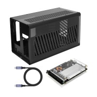 HAMGEEK BX V2.0 Graphics Card Dock + XY Dock DIY External Expansion GPU Docks 100W Output with 100cm Thunderbolt 4 Cable