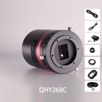 QHYCCD QHY268C Color CMOS Camera 26MP Astronomical Camera Cooled Camera without Humidity Sensor