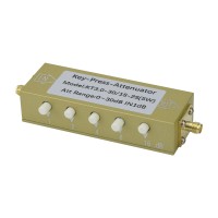 5W SMA - KK Type 0-30dB 0-3GHz RF Adjustable Attenuator High Quality Digital Step RF Attenuator