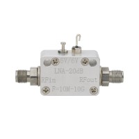 New WYDZ-LNA-10M-10G-20dB 10MHz - 10GHz UWB RF Low Noise Amplifier with SMA Female Connector RF Accessory