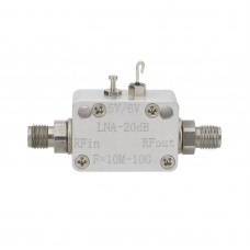 New WYDZ-LNA-10M-10G-20dB 10MHz - 10GHz UWB RF Low Noise Amplifier with SMA Female Connector RF Accessory