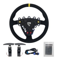 SIMDID GTW Steering Wheel 320mm/12.6" Rally Racing Wheel for 70mm/2.8" Quick Release Simagic Games