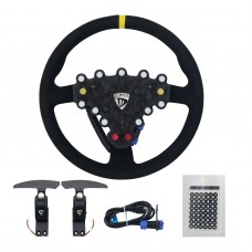 SIMDID GTW Steering Wheel 320mm/12.6" Rally Racing Wheel for 70mm/2.8" Quick Release Simagic Games