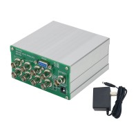 BG7TBL OC8-ADJ 10K-150M 8-Channel Adjustable OCXO Frequency Standard 10M High Stability with BNC Connector