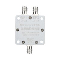 WYDZ-Balun-10M-8GHz 1:1 Transmission Line Transformer RF Balun Transformer w/ SMA Female Connectors