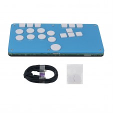 Right-Handed WASD Arcade Controller Fight Stick Game Controller for Hitbox Mixbox Fighting Game