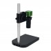 4K 41MP HDMI-compatible USB Digital Video Microscope Camera Adjustable 150X C Mount Len Zoom Stand 144 LED Ring Light