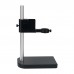 4K 41MP HDMI-compatible USB Digital Video Microscope Camera Adjustable 150X C Mount Len Zoom Stand 144 LED Ring Light