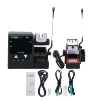 SUGON T60 160W Dual Station Mode Soldering Station Soldering Iron Station with T115 T245 Handles