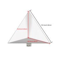 Radar Reflector Corner Reflector (Standard 3) for Automotive Calibration RCS Target Simulation