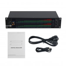 EQ-888S Dual 31 Band Graphic Equalizer Professional Graphic Equalizer Audio Equalizer for KTV Stage