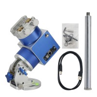 JUWEI-17 Blue Harmonic Equatorial Mount with Narrow Dovetail Groove for Astronomical Telescope Compatible with Theodolite Mode