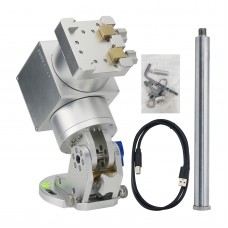 JUWEI-17 Silvery Harmonic Equatorial Mount with Narrow Dovetail Groove for Astronomical Telescope Compatible with Theodolite Mode