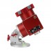 JUWEI-17 Red Harmonic Equatorial Mount with Wide Dovetail Groove for Astronomical Telescope Compatible with Theodolite Mode