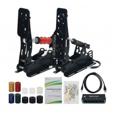 SIMSONN 2-Pedal Set HE Pedals SIM Racing Pedals Load Cell Pedals without Pedal Plate & Hydraulic Rod