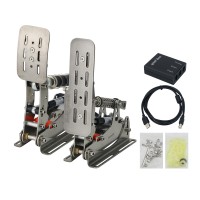 Simplayer PRO-P2+H2 Sim Racing Pedals Load Cell Pedals Standard Version with Two Hydraulic Rods