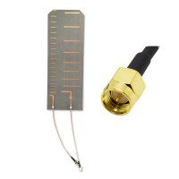 2.4G+5.8G 2-in-1 High-Gain Drone Directional Antenna High Frequency PCB (with SMA Male Connector)