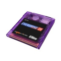 GBGBC Everdrive Ultra Programmer Game Programmer with External Reset Switch with TF Card (Purple Shell with Black Sticker)