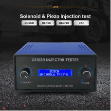 CRI220 High Pressure Rail Injector Detector Desktop Fuel Injector Tester Pulse Testing for BOSCH/DENSO/DELPHI