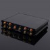 FV4 Black 4-Channel Audio Signal Input Switcher HiFi Lossless ALPS Switch Passive Preamplifier Signal Controller