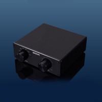 FV6-VOL 6-Channel Audio Signal Input Switcher HiFi Lossless ALPS Switch Passive Volume Preamplifier Controller