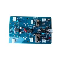 Dual Channel Balanced Input Board Stereo Gain Input BTL Bridging Preamplifier Board with Imported 2068D Op Amp