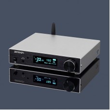 SU10-PRO Silvery AK4499X2 Hi-end DAC Audio Decoder HiFi Bluetooth5.3 with 12V/2A High Speed Linear Power Supply