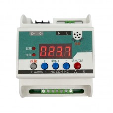 YK-ACW105M AC Ammeter Digital Display Upper and Lower Limit Alarm Intelligent Current Controller Relay Detection