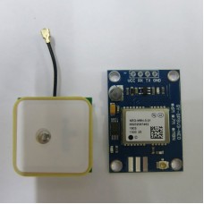 NEO-M8N GPS Module + Ceramic Active Antenna Flight Control Positioning Module for GPS/Beidou/GLONASS