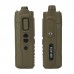 Sandy Yellow VR-N76 Portable Handheld Walkie Talkie UV Dualband IP67 Waterproof Outdoor Radio Bluetooth GPS Positioning