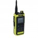 Fluorescent Green VR-N76 Portable Handheld Walkie Talkie UV Dualband IP67 Waterproof Outdoor Radio Bluetooth GPS Positioning