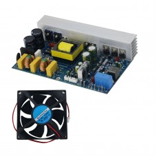 1000W Class D High Power Mono Digital Power Amplifier Board with Switching Power Supply and Cooling Fan