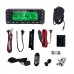 DM9100 Vehicle Walkie Talkie 136-174MHz/400-470MHz DMR UHF/VHF Dual Band 25W FM Transceiver Bluetooth GPS