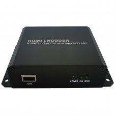 4K HDMI-compatible Loop Out Encoder USB Camera Live Streaming Device 4-Channel Output Live Encoder for YouTube/Facebook