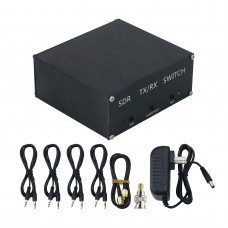 HamGeek 100W SDR Transceiver Switch TX RX Switch Antenna Sharer TR Switch Box with Accessories