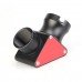 1.25" 90-Degree Zenith Mirror (Red) 99% Dielectric Coated for Refractor and Astronomical Telescope