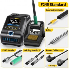 FNIRSI DWS-200-F245 Standard Version Smart Constant Temperature Soldering Station 2.8-inch TFT Display with F245-B Soldering Tip