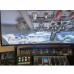 Cockpit-Simulator MCP Panel + 2 CS 737X EFIS Electronic Flight Instrument System + Desktop Bracket for Flight Video Games