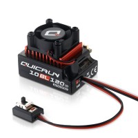 Hobbywing QuicRun 10BL120 Sensored G2 Inductive Brushless ESC 120A 2-3S LiPo Support Boost/Turbo Timing