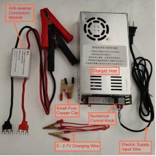 220V/110V Lithium Battery Cell Balanced Charger 0-6V/0-50A Adjustable for New Energy Vehicles Lithium Battery Charging