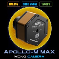 Player One Apollo-M MAX IMX432 1.7MP Solar Mono Camera Astronomical Camera 256M DDR3 (without ACS)