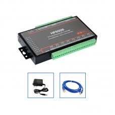 HF6508 8-Ports Remote I/O Controller 8DI 8DO IoT Communication Device RS485 Serial Server to Ethernet DTU Module