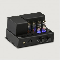 Black i3 2x6H2N-EB + 6P1 Vacuum Tube Power Amplifier Bluetooth Lossless Transmission Headphone Amplifier