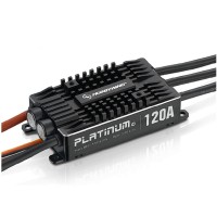 Hobbywing Platinum 120A V4 Brushless ESC 3-6S LiPo Input 10A/5-8V Adjustable BEC for RC Multi-Copters and Fixed-wing