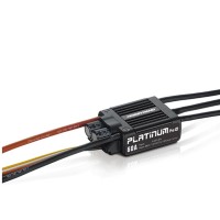 Hobbywing Platinum 60A V4 Brushless ESC 3-6S LiPo Input 7A/5-8V Adjustable BEC for RC Multicopter and Fixed-wings