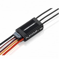 Hobbywing Platinum 25A V4 Brushless ESC 3-6S LiPo Input SBEC-3A (6V/7.4V) for RC Multicopters and Fixed-wings