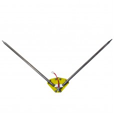 Shortwave Telescopic Positive V Antenna Base + 2PCS 5.6m Telescopic Antennas for Amateur Radio DIY