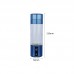 QS08 230ML Hydrogen Rich Water Cup Hydrogen Water Bottle Blue w/ Display & Membrane-coated Electrode