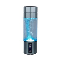 QS08 230ML Hydrogen Rich Water Cup (Dark Gray w/ Color OLED Display & Membrane-coated Electrode)